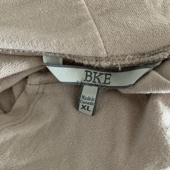 BKE Buckle Womens Size XL Beige Open Front Duster Cardigan - Picture 4 of 6